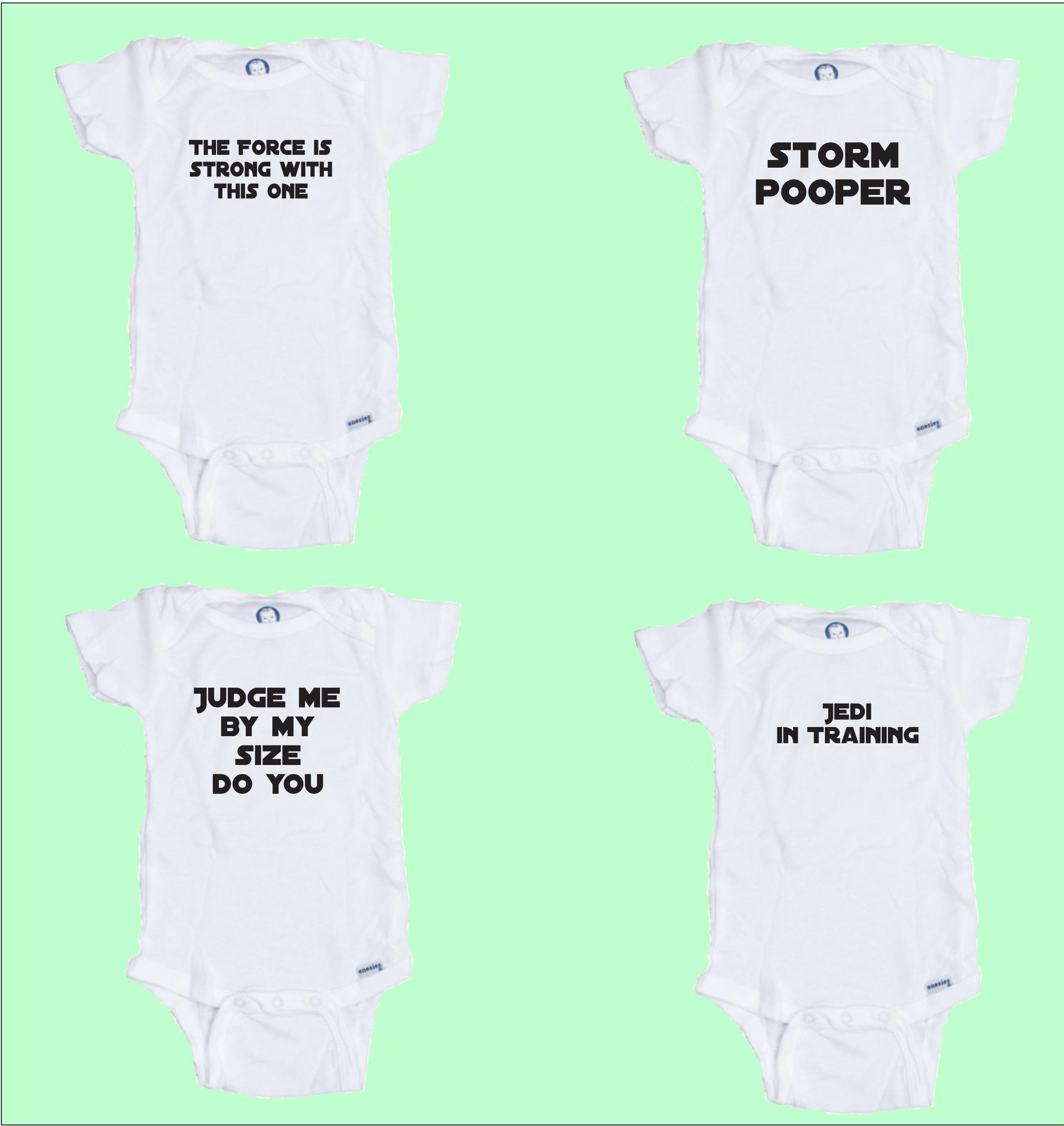 100% Organic Cotton Baby Jedi  Funny Baby  Onesie or Tee Shirt PERFECT GIFT 