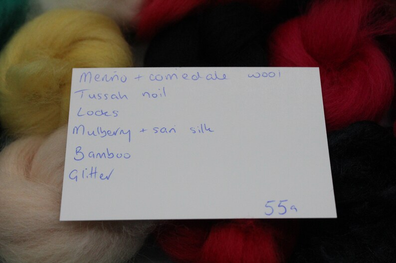 creative kit wool variety pack art fibre kit felting kit mini batts set DIY crafts Watermelon felting pack needle felting kit