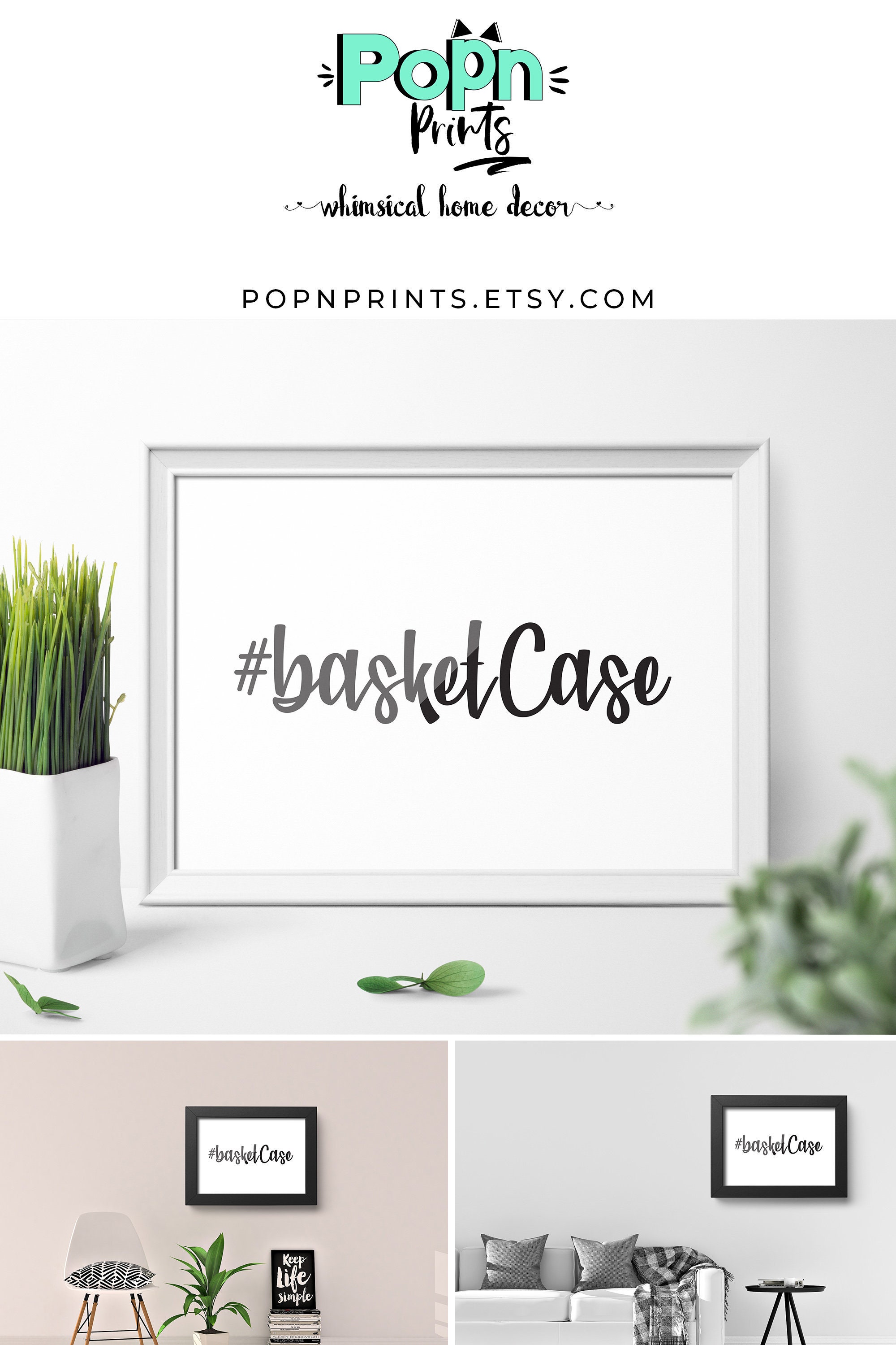 Cesta caso divertidas citas imprimibles para la lavandería | Etsy