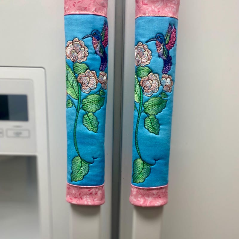 Handmade Cotton Fridge Handle Cover 10