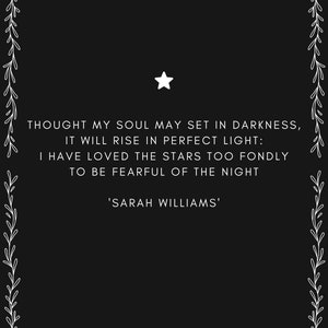 poetry, though my soul may set in darkness. digital print.