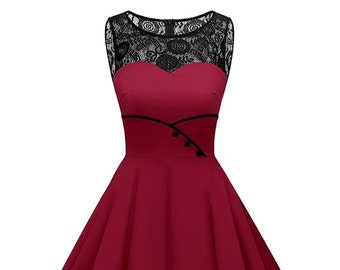 1950 christmas dress