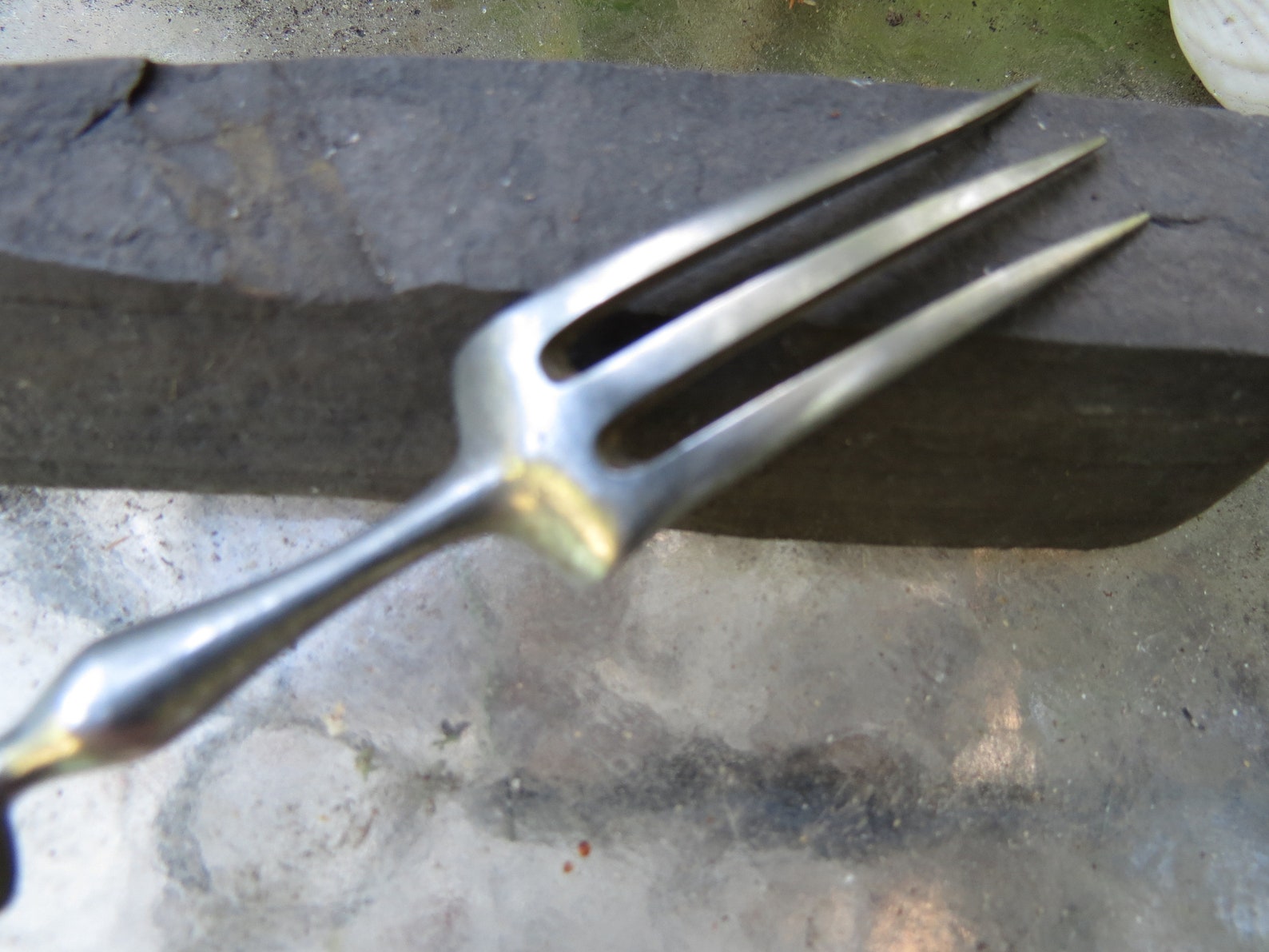 Ornate Three Tine Japanese Fork Beautiful Antique Kosuka Etsy