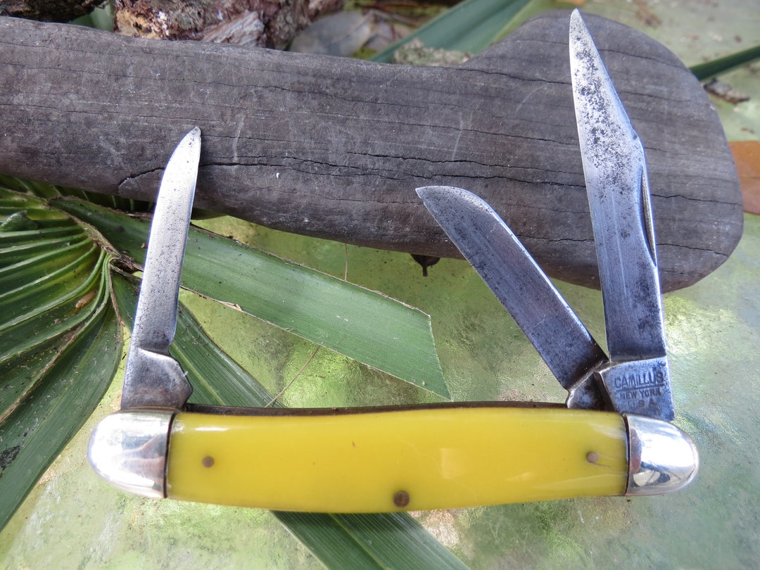 Camillus, New York, USA Pocket Knife Antique American Made Folding