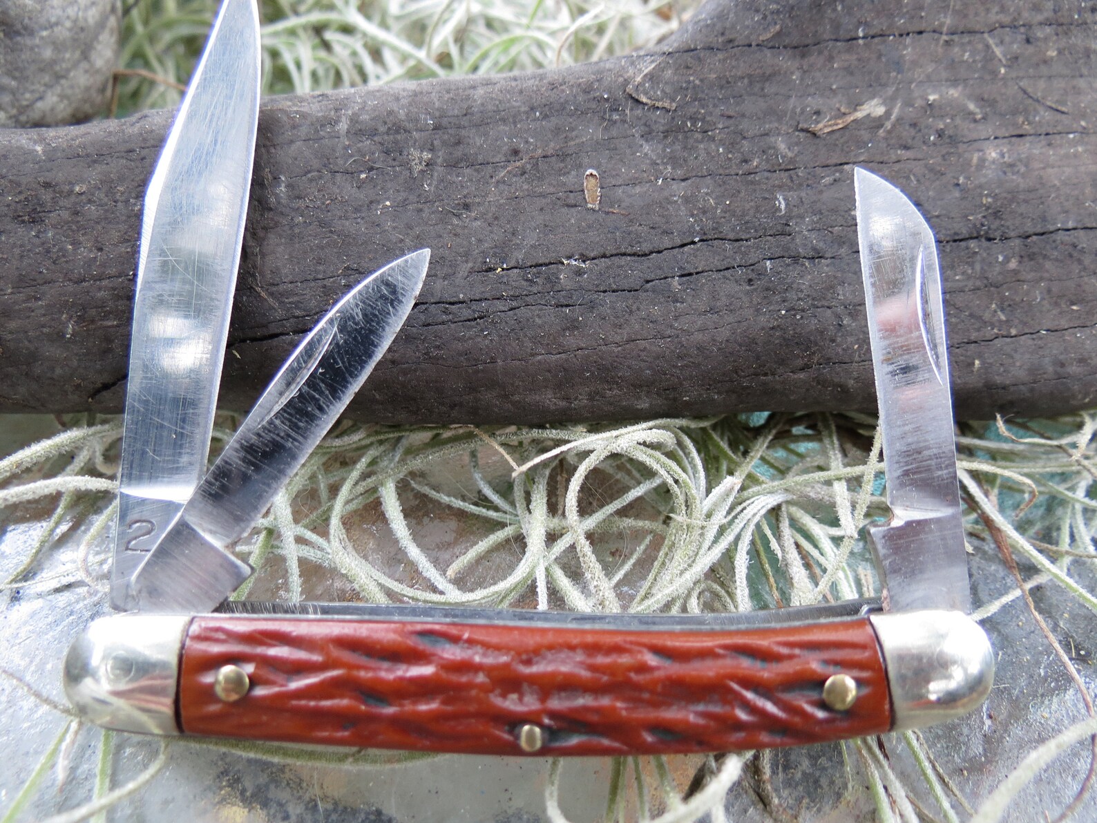 ATCO Japan Pocket Knife Pen Knife 3 Blade Folding Knife | Etsy