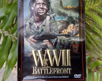 Vintage VHS WWII Battlefront Movie Color Box Set Complete World