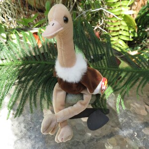TY &quot;Stretch&quot; Ostrich 1997 Plush Toy  - Beanie Babies Collection - Too Cute!! - Excellent Condition