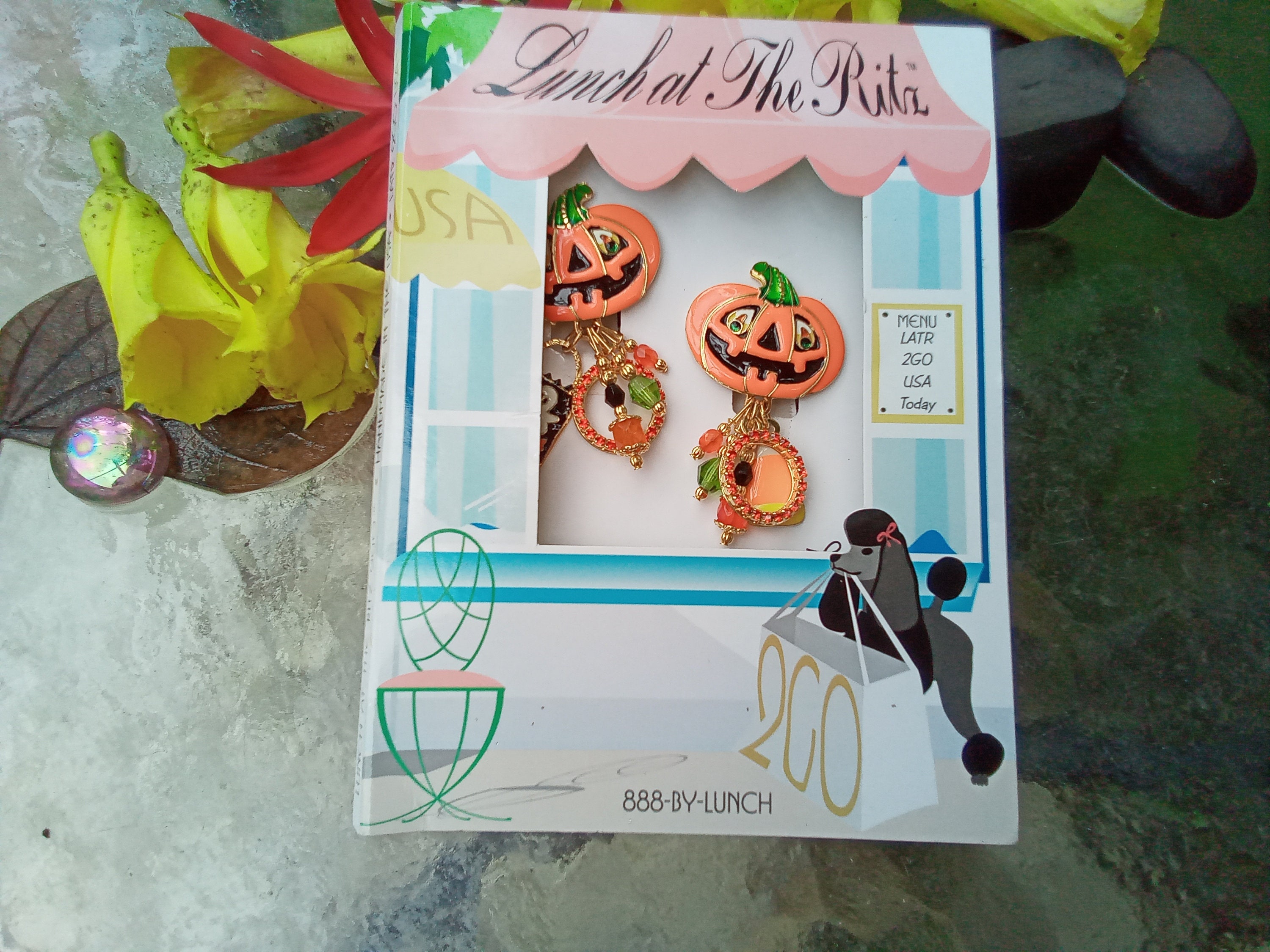 Lunch At The Ritz Halloween Belt Chain Rhinestone Crystal Pumpkin Witch Spider Crystal Vintage Belts for sale | eBay main image 3