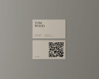 Custom Business Card Design, Personal Brand, Company Identity