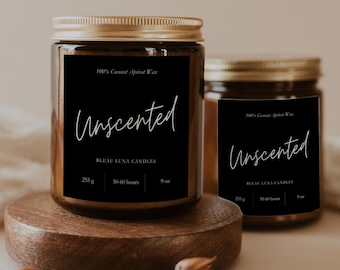 Candle, Unscented Candle, Coconut wax, Prayer Candle, Unscented Container Candle, Unscented Candle, Unscented Candles in Jars, Clean Candle