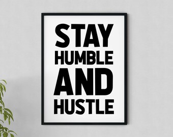 Guardar Trabajo Motivacional Buho Impresion Del Arte Poster Etsy