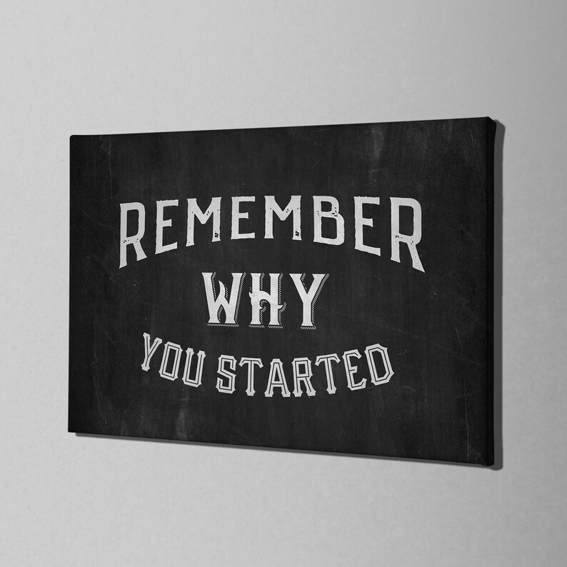 Inspirational Wall Art Motivational Wall Decor Home Office Etsy