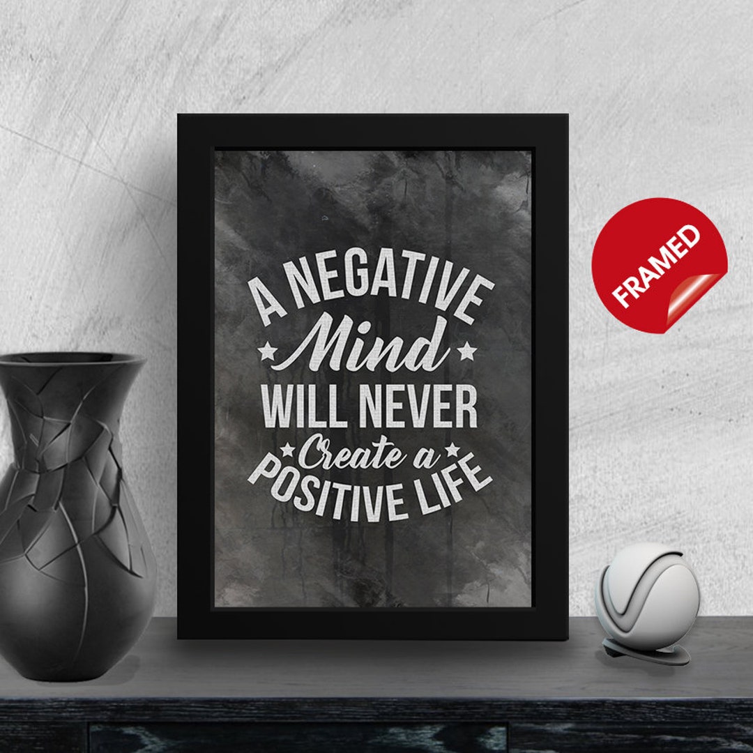 Motivational Wall Decor, Framed Art, Office Wall Art, Inspirational