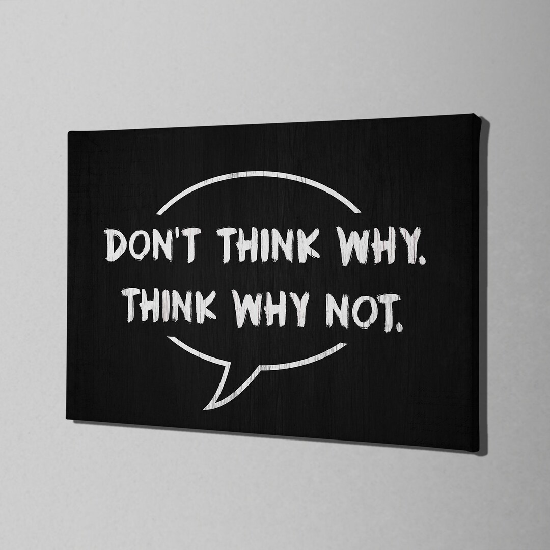 Inspirational Quotes Canvas, Inspirational Canvas, Motivational Wall Decor, Office Wall Art