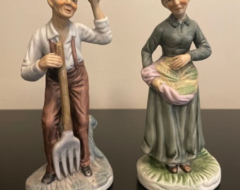Old People Figurines - Etsy