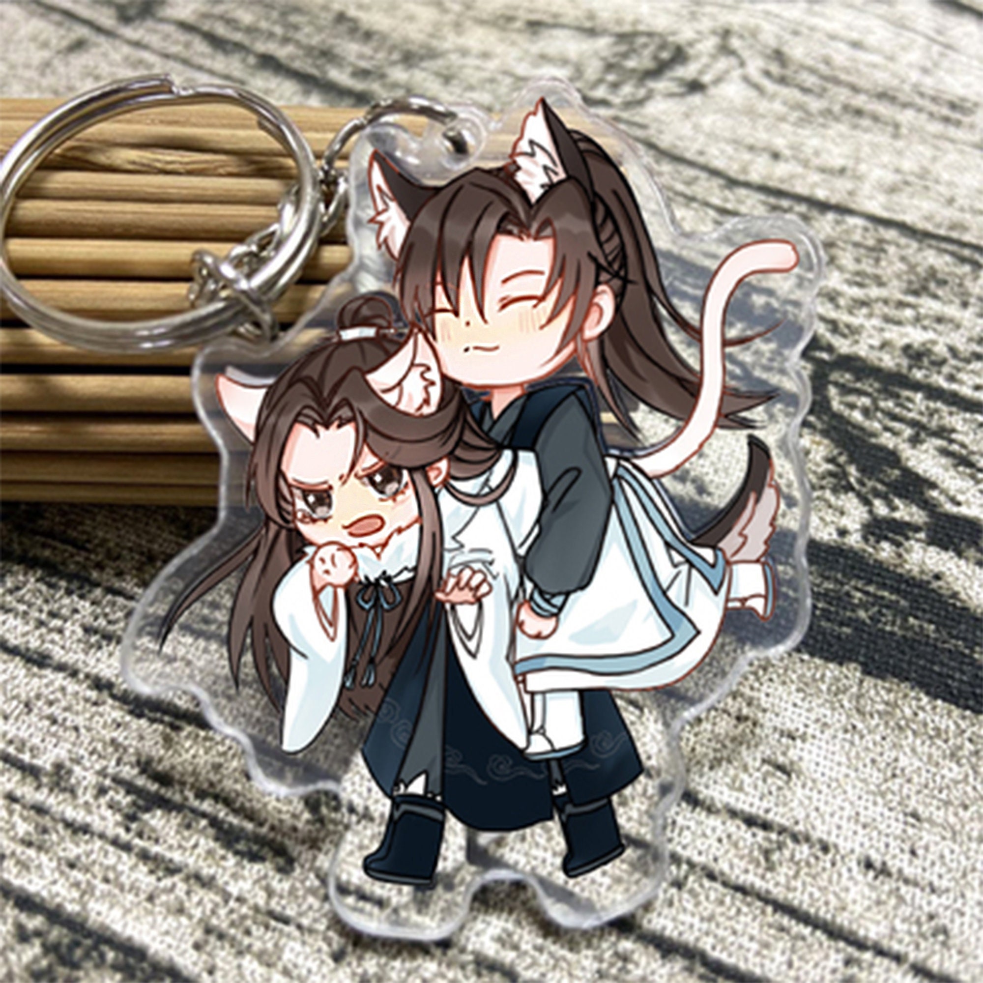 The husky and his white cat shizun  White cat, Drawing illustrations, Anime