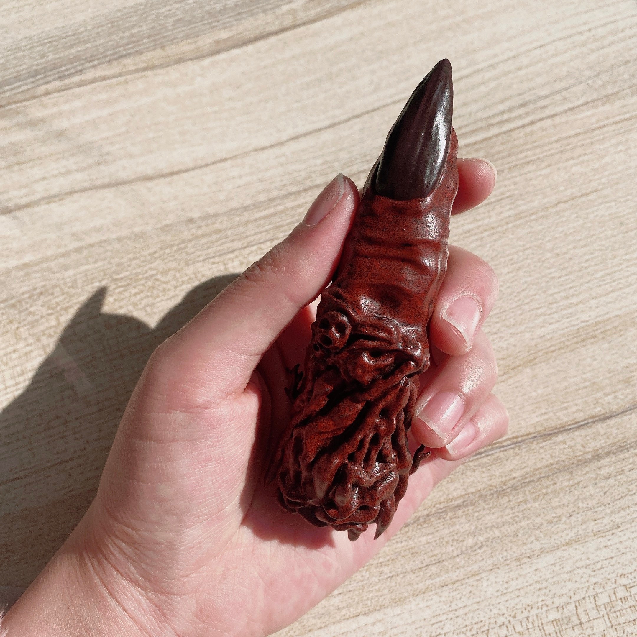 Anime Jujutsu Kaisen Sukuna Ryoumen Cursed Finger Resin Cosplay Prop