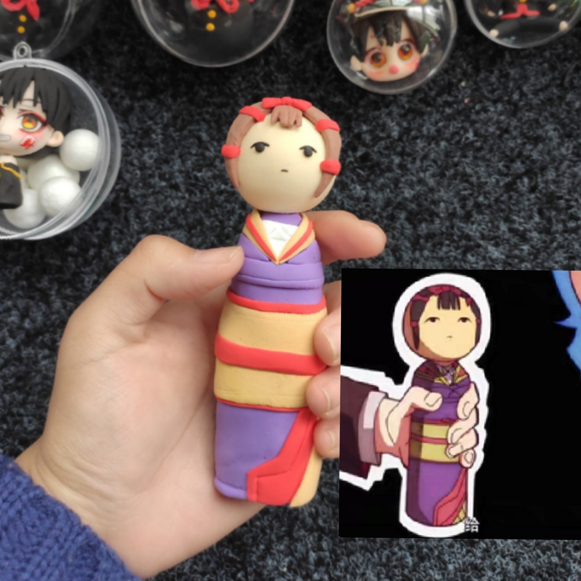 TBHK Episode 1 Handmade Clay Puppets Doll Hanako Kun Nene - Etsy TBHK Episode 1 Handmade Clay Puppets Doll Hanako Kun Nene - Etsy