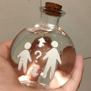 Resize potion glass bottle 250ml sky cotl cosplay prop gift for friend