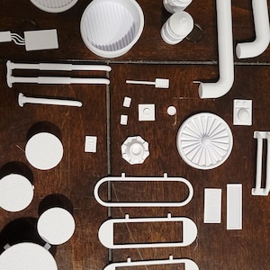 Star Wars Terrain Signs Panels Pipes and Greeblies