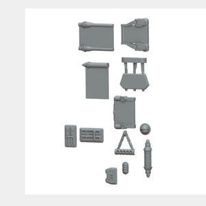 Star Wars Legion Terrain Old Ferrum (Ferrix)  Greeblies and Signs