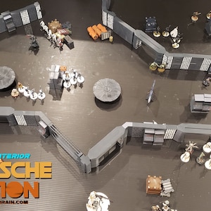 Star Wars Legion Terrain Imperial Interior Starship Walls