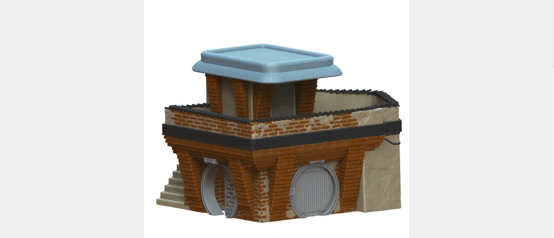 Star Wars Legion Terrain Old Ferrum (ferrix) Main Street House - Etsy