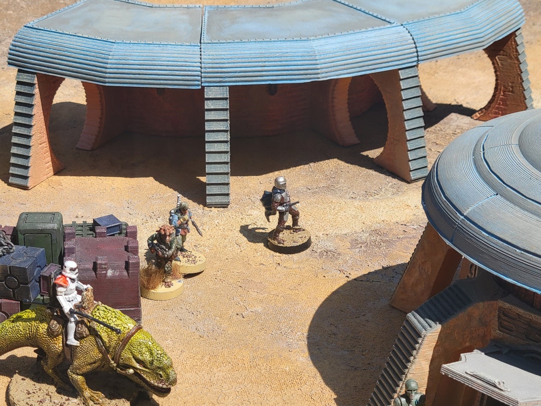 Star Wars Legion Terrain Old Ferrum (ferrix) Promenade - Etsy