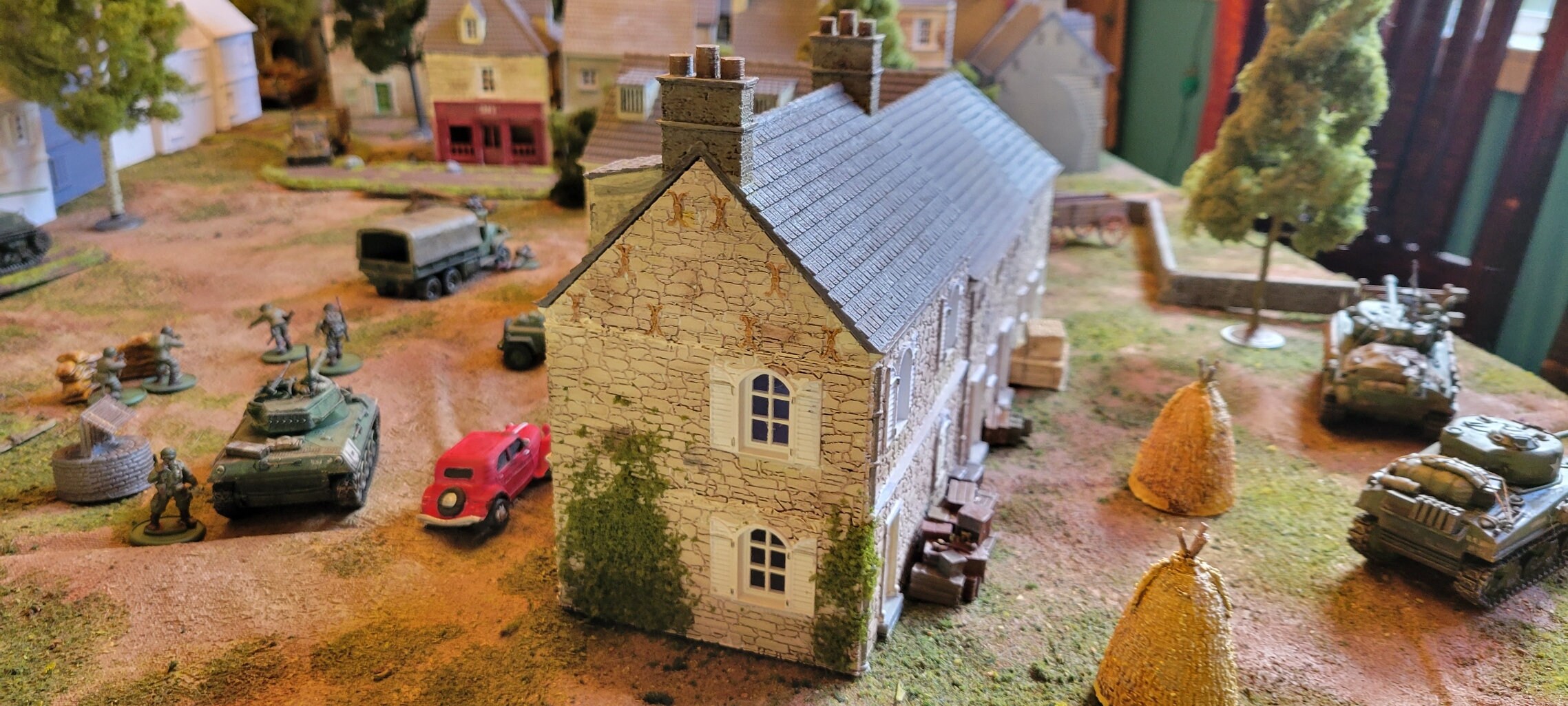 Décor 3D Reich Chancellerie Berlin – Bolt Action – Wargame Terrain Normandie V2