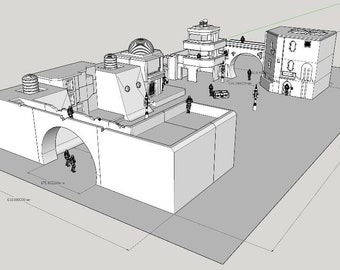 Legion Terrain - DIGITAL STL FILES - Entire City + Accessories