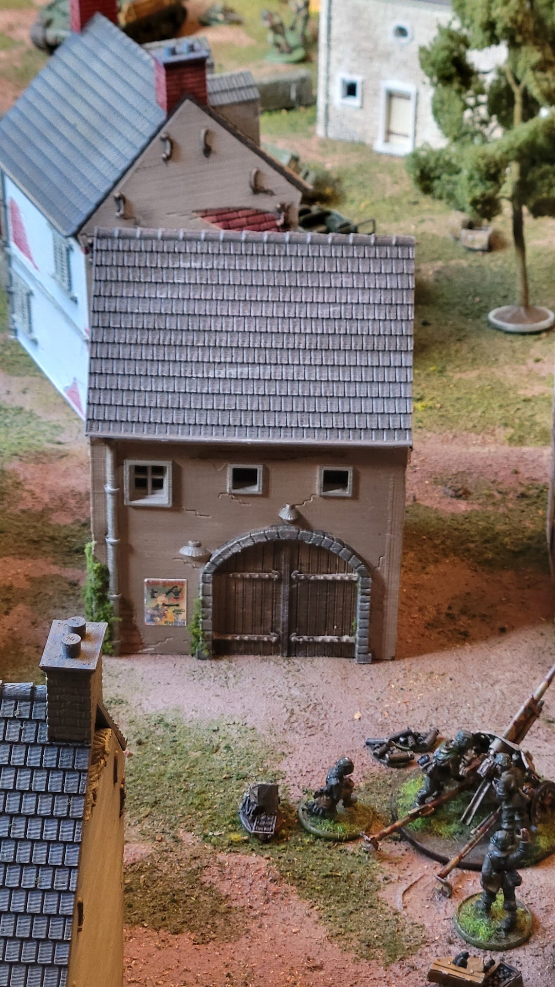 REICH CHANCELLERIE BERLIN A - 3D FOW Bolt Action WARGAME