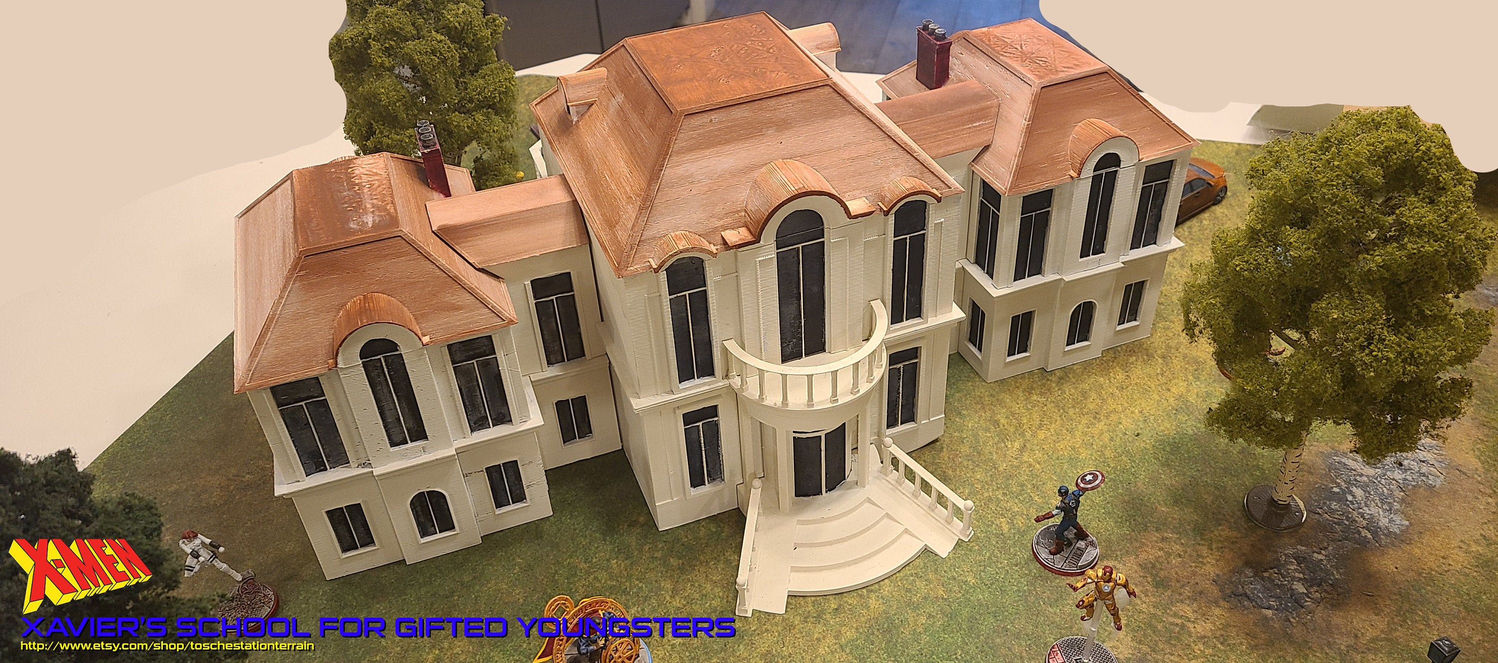 Marvel Crisis Protocol Xmansion Xavier's School for the Etsy Australia