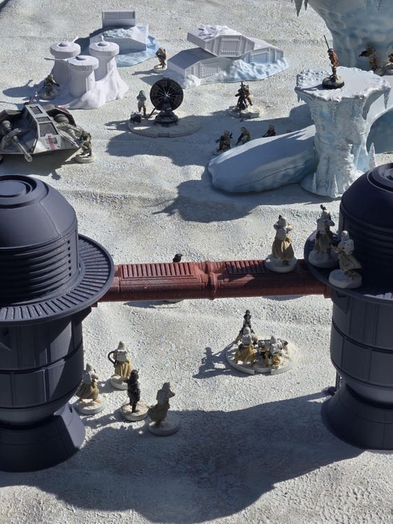 Star Wars Legion & Shatterpoint - Hoth Terrain - Etsy
