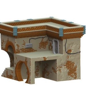 Star Wars Legion Terrain Old Ferrum ferrix Main Street Corner House - Etsy