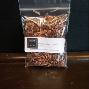 Wild Cherry Bark Organic 1oz