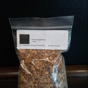 Cascara Sagrada Bark 1oz