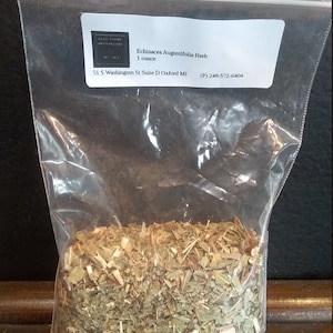 Echinacea angustifolia herb Organic 1oz