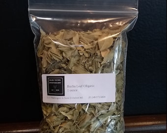 Buchu leaf organic 1oz