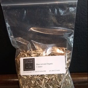 Blue Vervain Organic 1oz