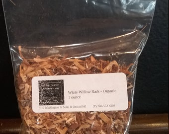 White willow bark Organic 1oz
