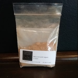 Maca root powder Organic 1oz