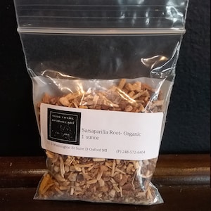 Sarsaparilla root Organic 1oz
