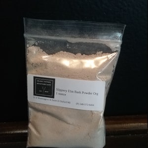 Slippery elm bark powder Organic 1oz