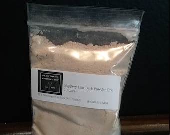 Slippery elm bark powder Organic 1oz