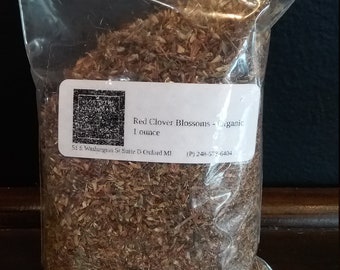 Red Clover blossoms Organic 1oz