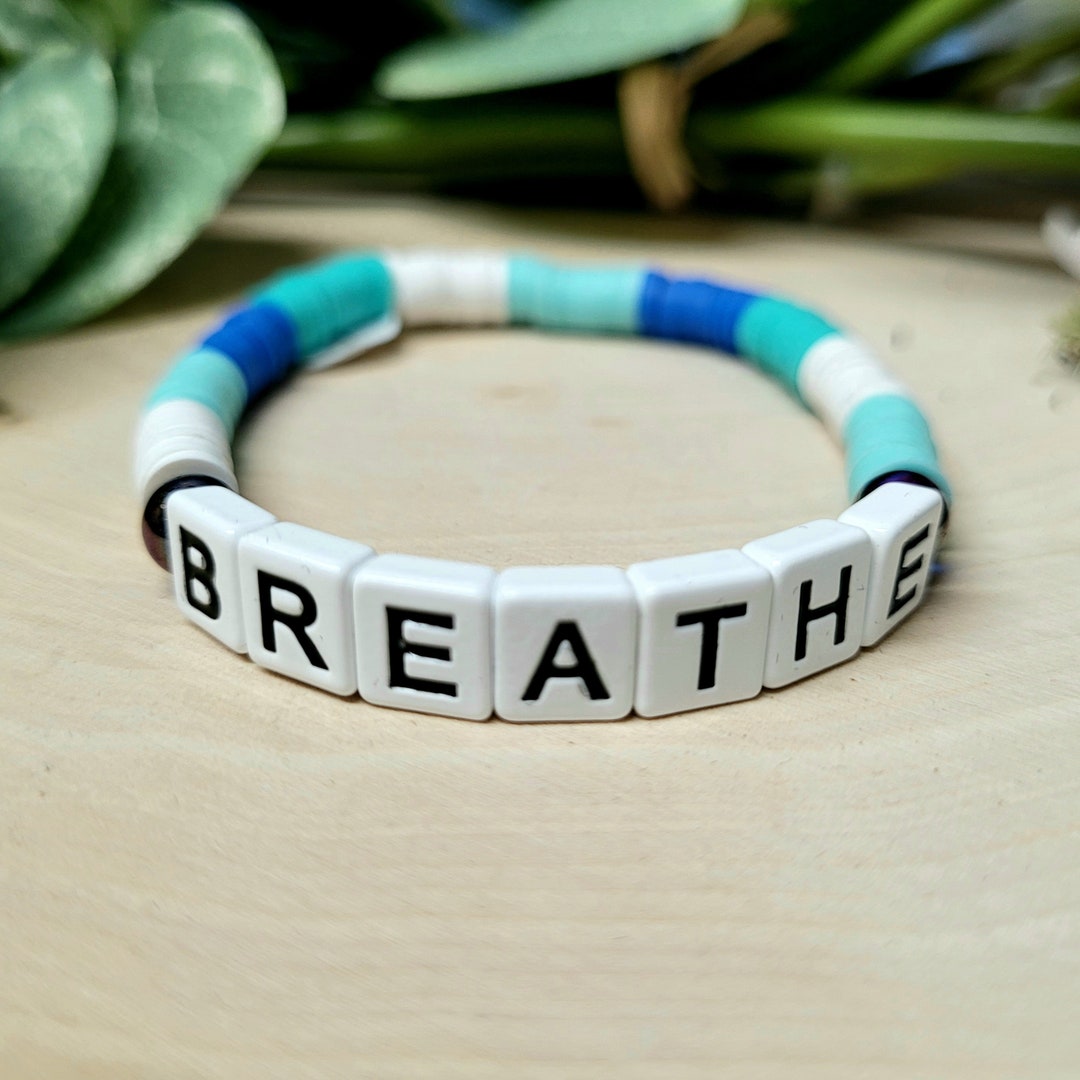 Breathe blessing bracelet hot sale