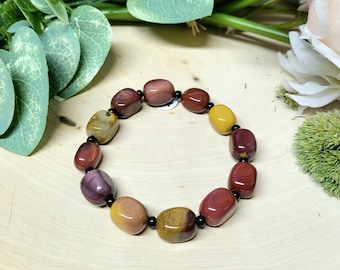 Jasper Beaded Bracelet