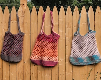 Large Crochet Market Bag