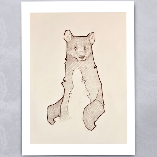 Brown Bear Giclee Print
