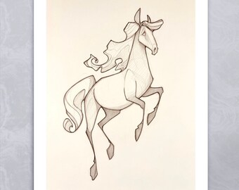 Horse Giclee Print